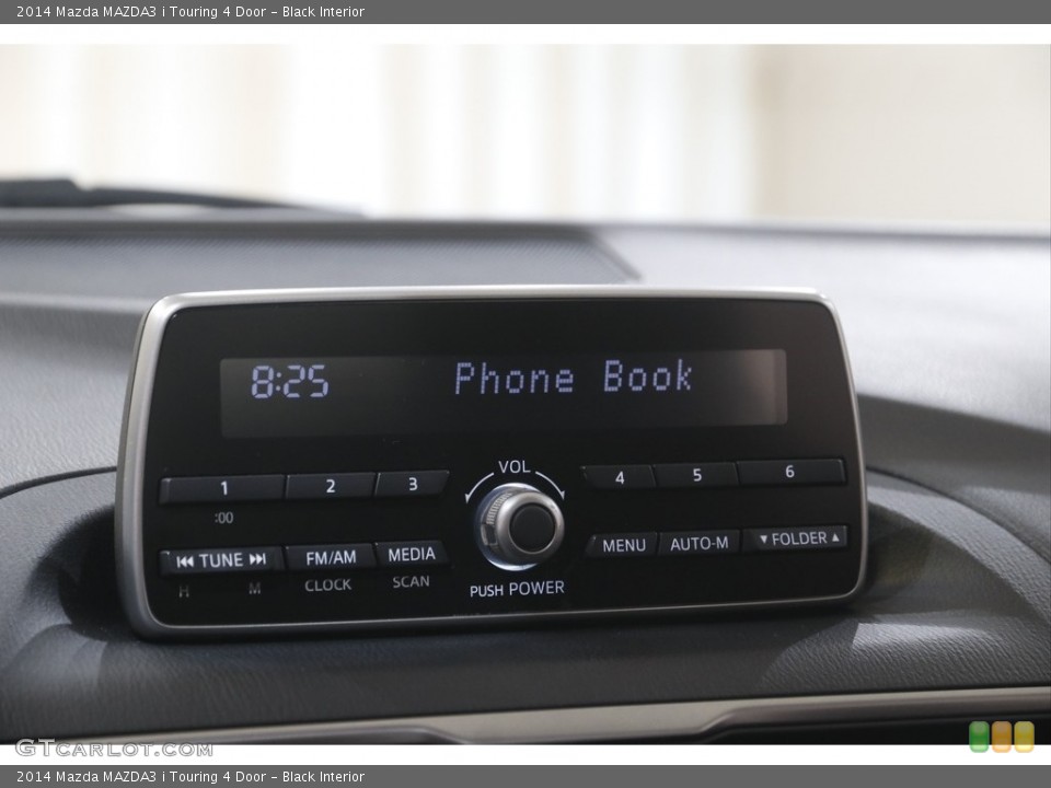 Black Interior Controls for the 2014 Mazda MAZDA3 i Touring 4 Door #144461893