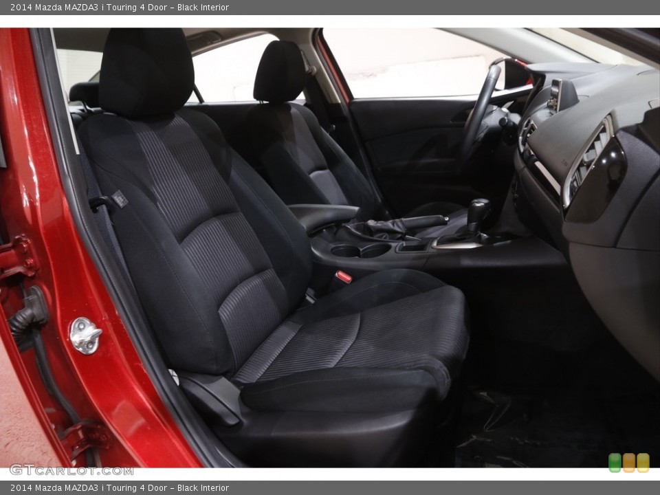 Black Interior Front Seat for the 2014 Mazda MAZDA3 i Touring 4 Door #144461917