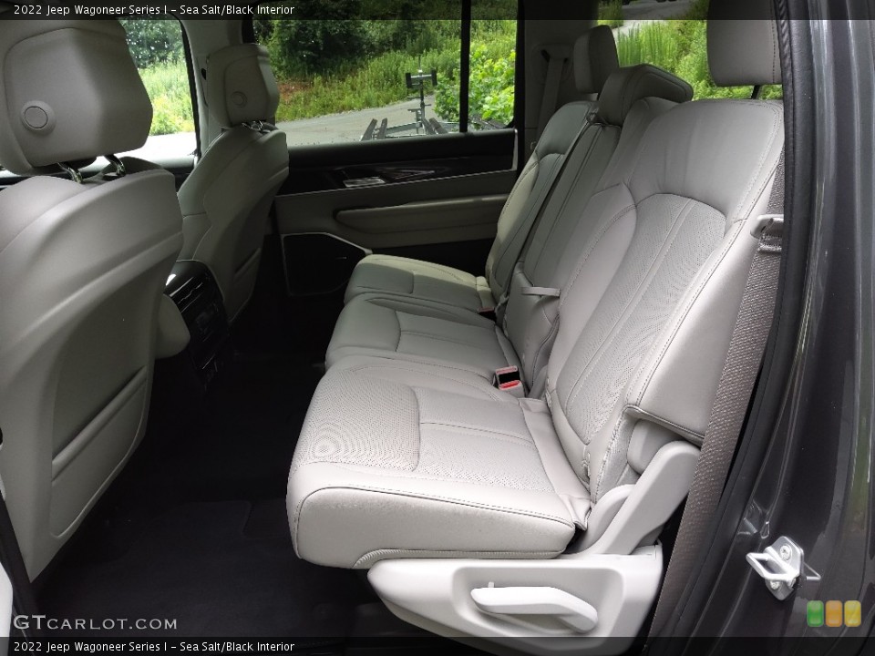Sea Salt/Black Interior Rear Seat for the 2022 Jeep Wagoneer Series I #144463057