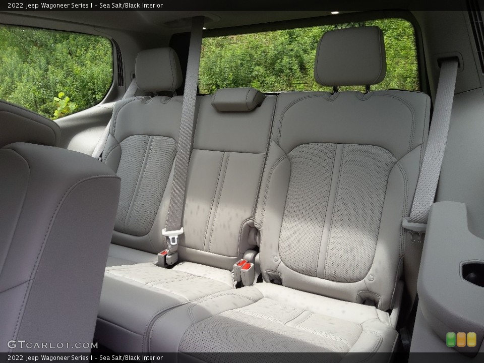 Sea Salt/Black Interior Rear Seat for the 2022 Jeep Wagoneer Series I #144463099