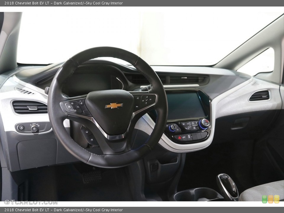 Dark Galvanized/­Sky Cool Gray Interior Dashboard for the 2018 Chevrolet Bolt EV LT #144467105