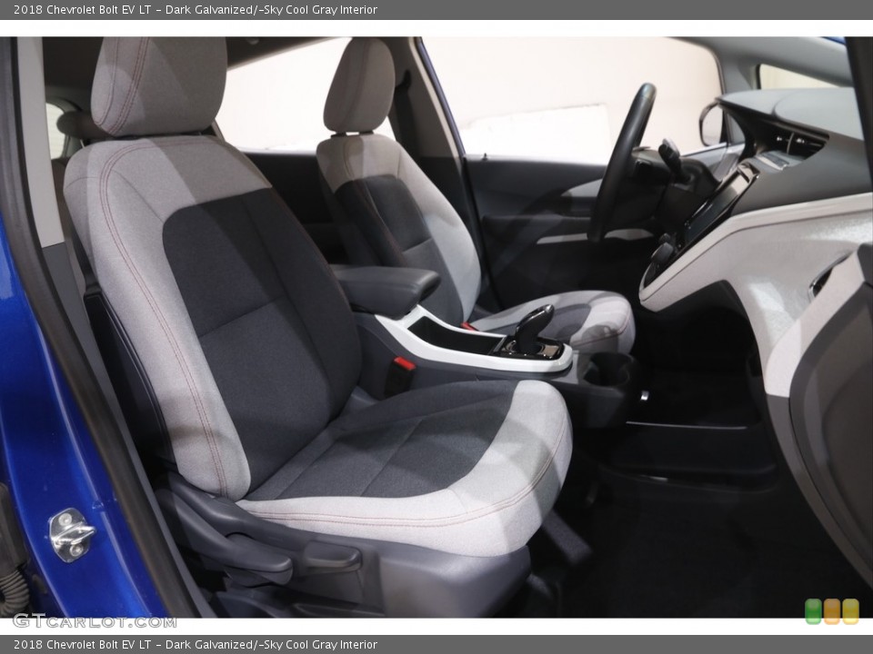 Dark Galvanized/­Sky Cool Gray 2018 Chevrolet Bolt EV Interiors