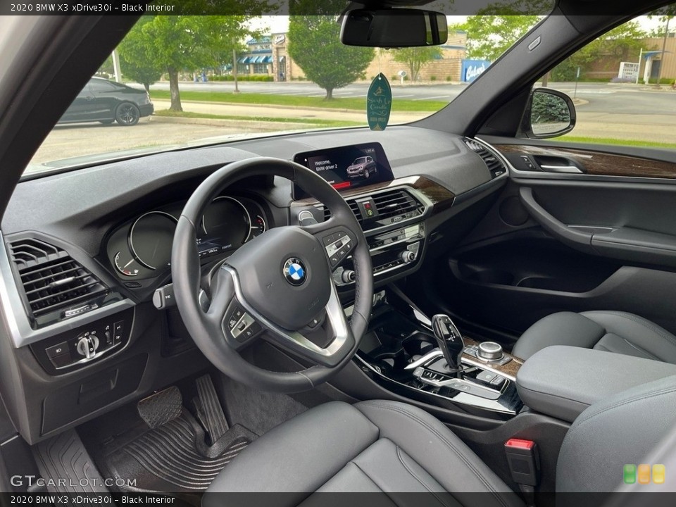 Black Interior Photo for the 2020 BMW X3 xDrive30i #144470546