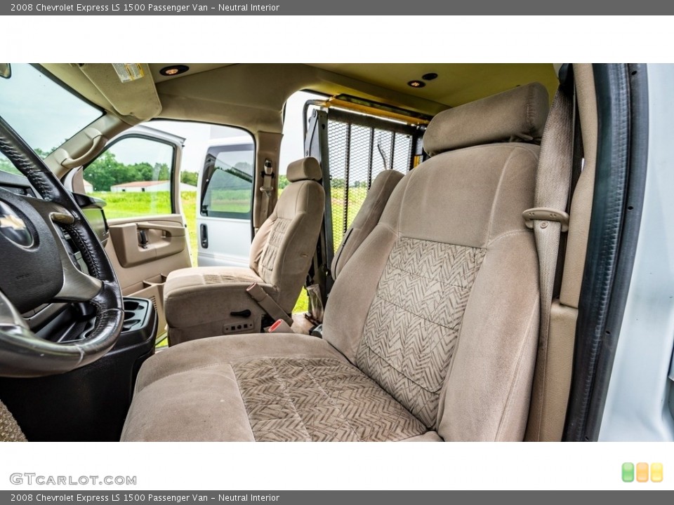 Neutral Interior Front Seat for the 2008 Chevrolet Express LS 1500 Passenger Van #144470830