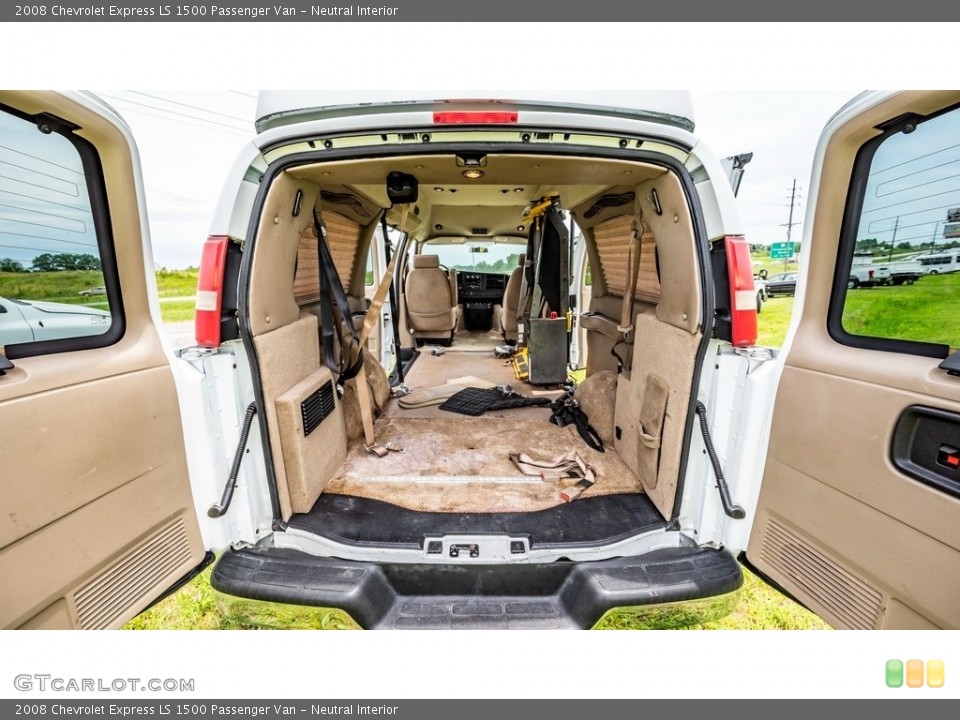 Neutral Interior Trunk for the 2008 Chevrolet Express LS 1500 Passenger Van #144470876