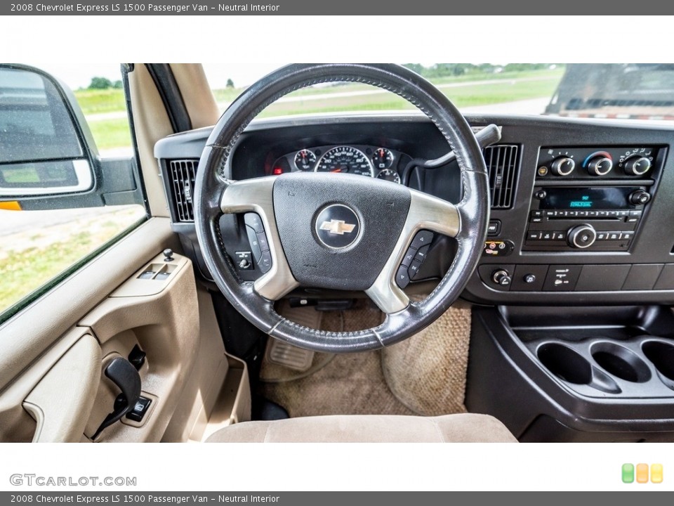 Neutral Interior Dashboard for the 2008 Chevrolet Express LS 1500 Passenger Van #144470957