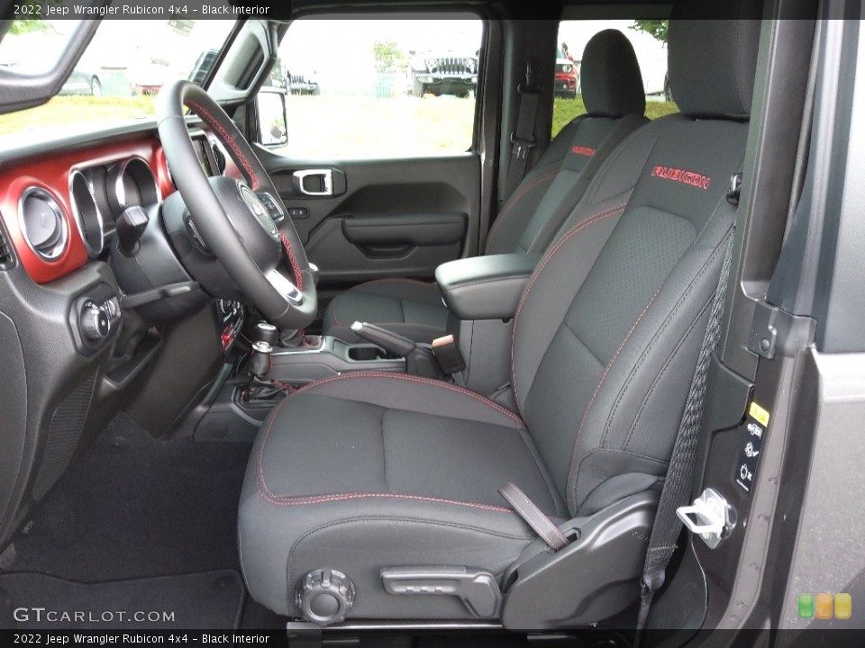 Black Interior Photo for the 2022 Jeep Wrangler Rubicon 4x4 #144471530