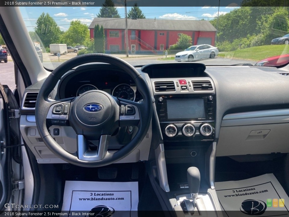 Black Interior Dashboard for the 2018 Subaru Forester 2.5i Premium #144471866