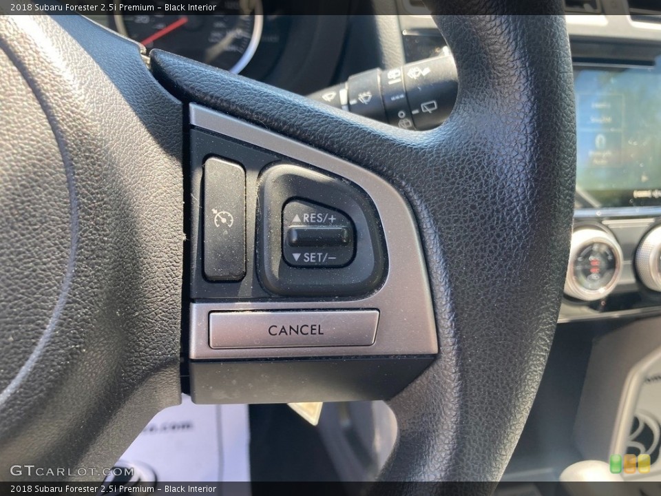 Black Interior Steering Wheel for the 2018 Subaru Forester 2.5i Premium #144471893