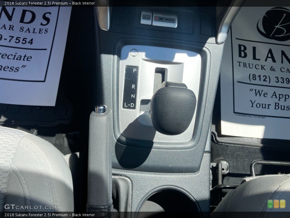 Black Interior Transmission for the 2018 Subaru Forester 2.5i Premium #144472001