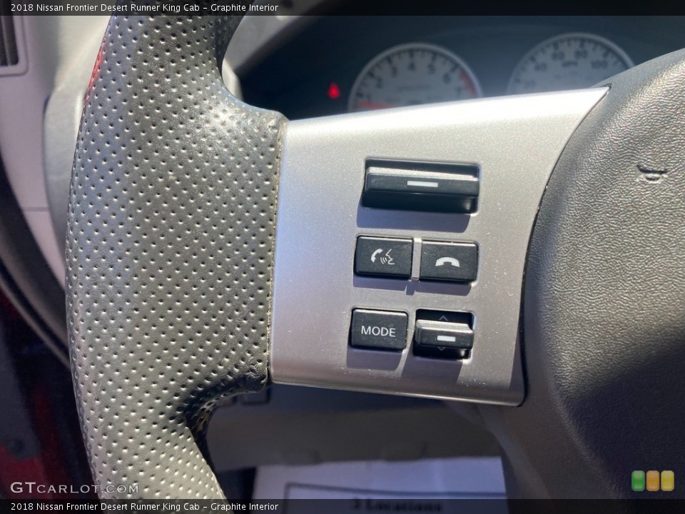 Graphite Interior Steering Wheel for the 2018 Nissan Frontier Desert Runner King Cab #144472772