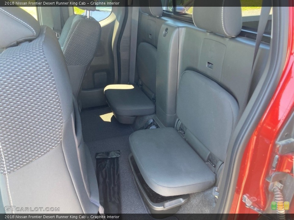 Graphite Interior Rear Seat for the 2018 Nissan Frontier Desert Runner King Cab #144472811
