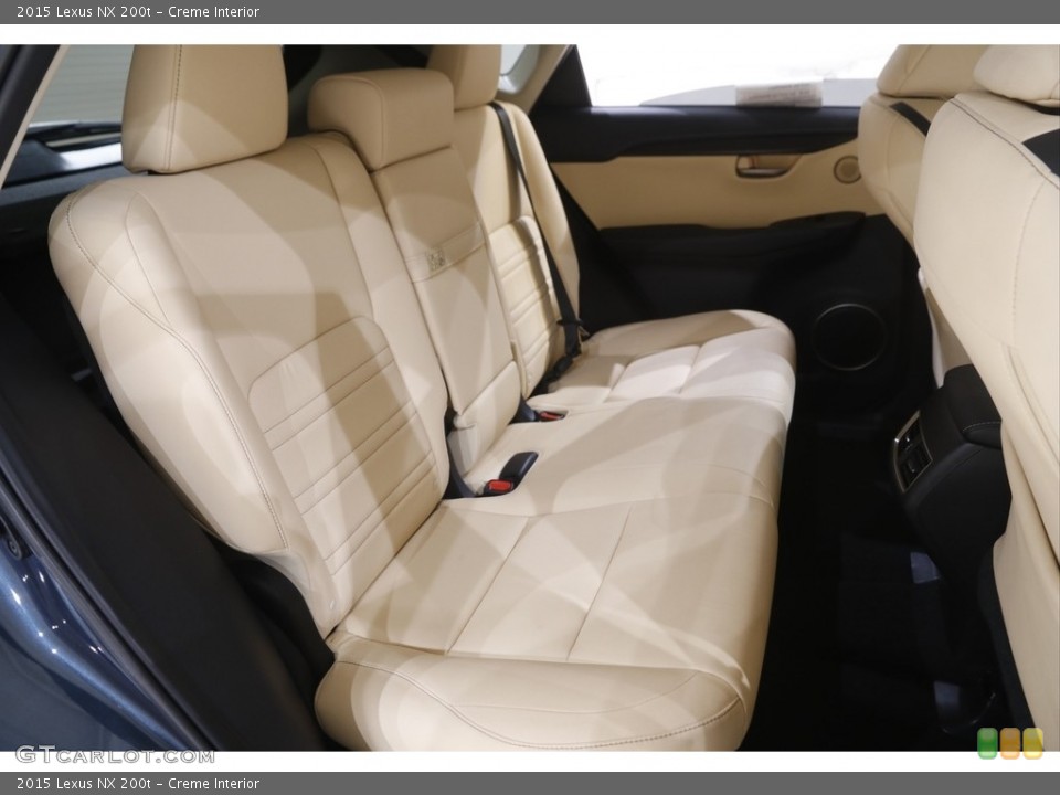 Creme Interior Rear Seat for the 2015 Lexus NX 200t #144473959