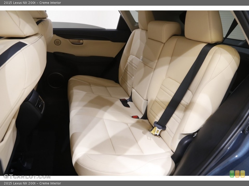 Creme Interior Rear Seat for the 2015 Lexus NX 200t #144473980