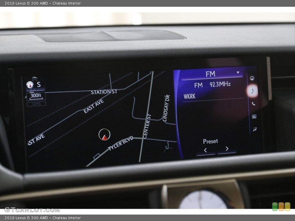 Chateau Interior Navigation for the 2019 Lexus IS 300 AWD #144474295