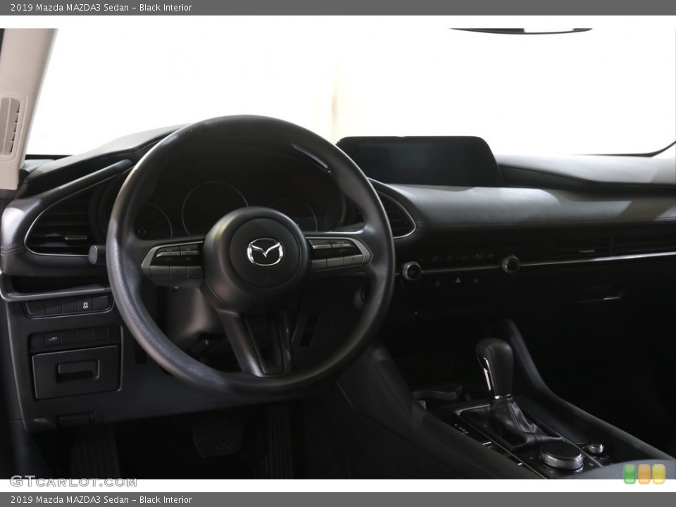 Black Interior Dashboard for the 2019 Mazda MAZDA3 Sedan #144475120