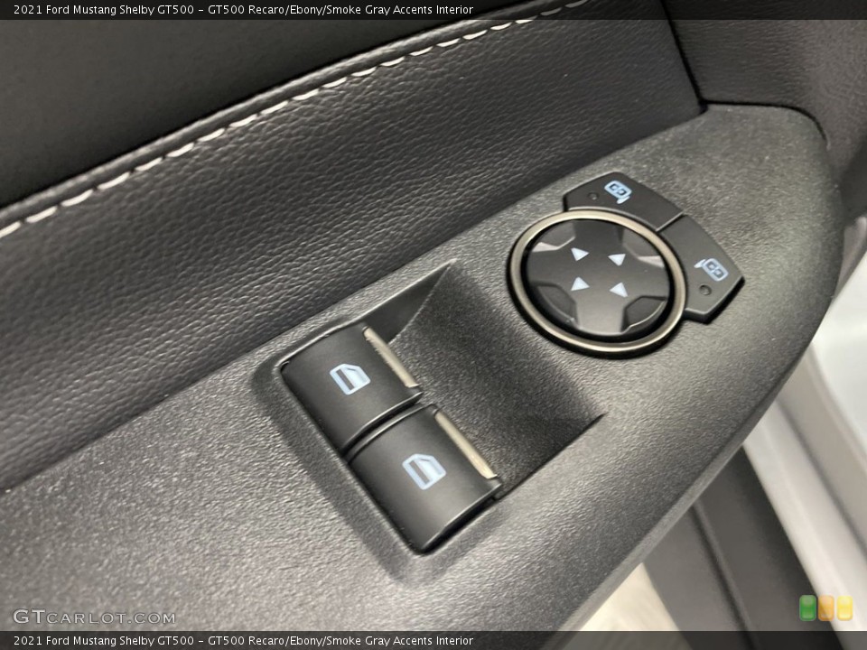 GT500 Recaro/Ebony/Smoke Gray Accents Interior Controls for the 2021 Ford Mustang Shelby GT500 #144475618