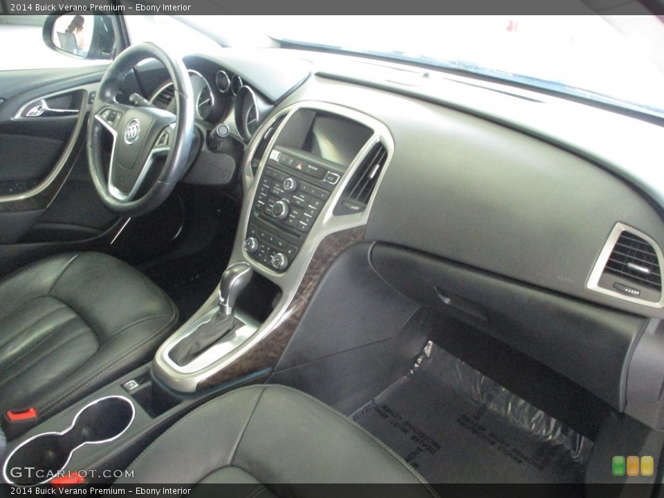 Ebony Interior Dashboard for the 2014 Buick Verano Premium #144477241