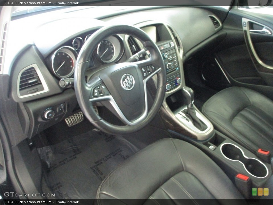 Ebony Interior Photo for the 2014 Buick Verano Premium #144477360