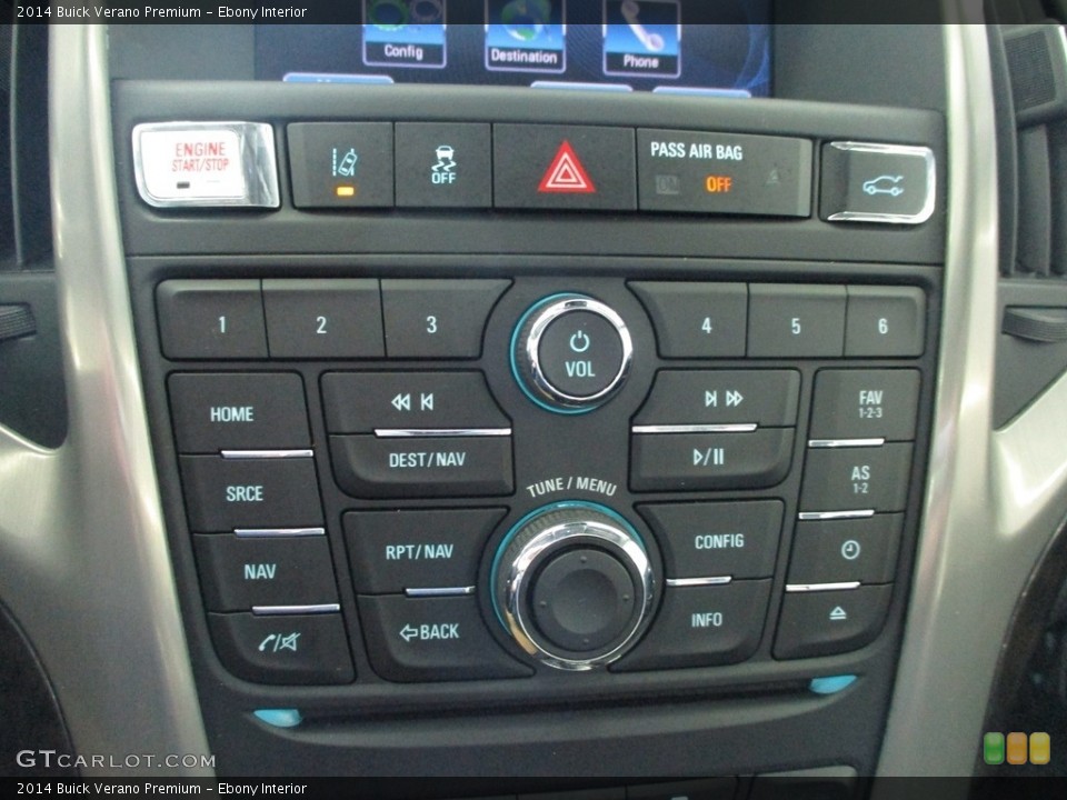 Ebony Interior Controls for the 2014 Buick Verano Premium #144477487