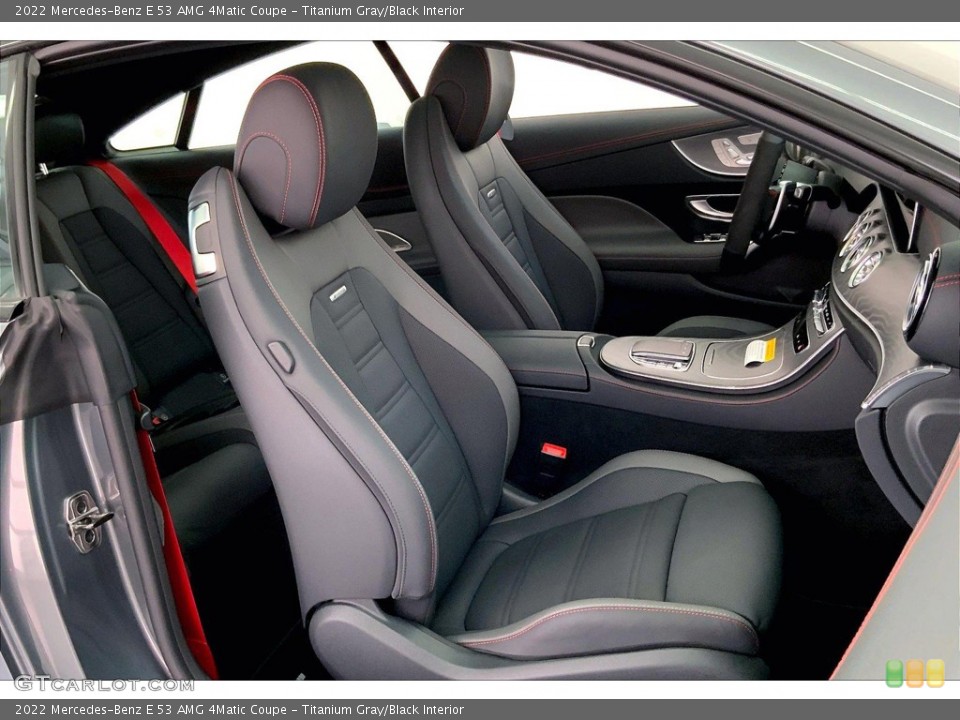 Titanium Gray/Black Interior Photo for the 2022 Mercedes-Benz E 53 AMG 4Matic Coupe #144478369