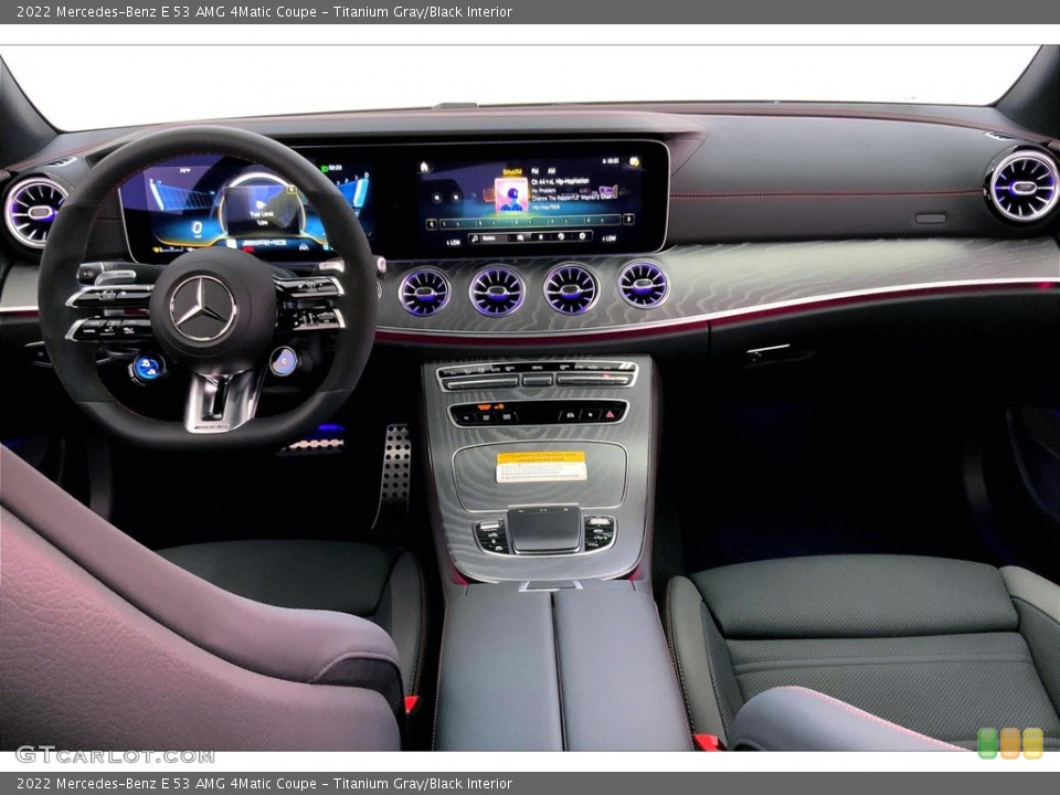 Titanium Gray/Black Interior Dashboard for the 2022 Mercedes-Benz E 53 AMG 4Matic Coupe #144478393