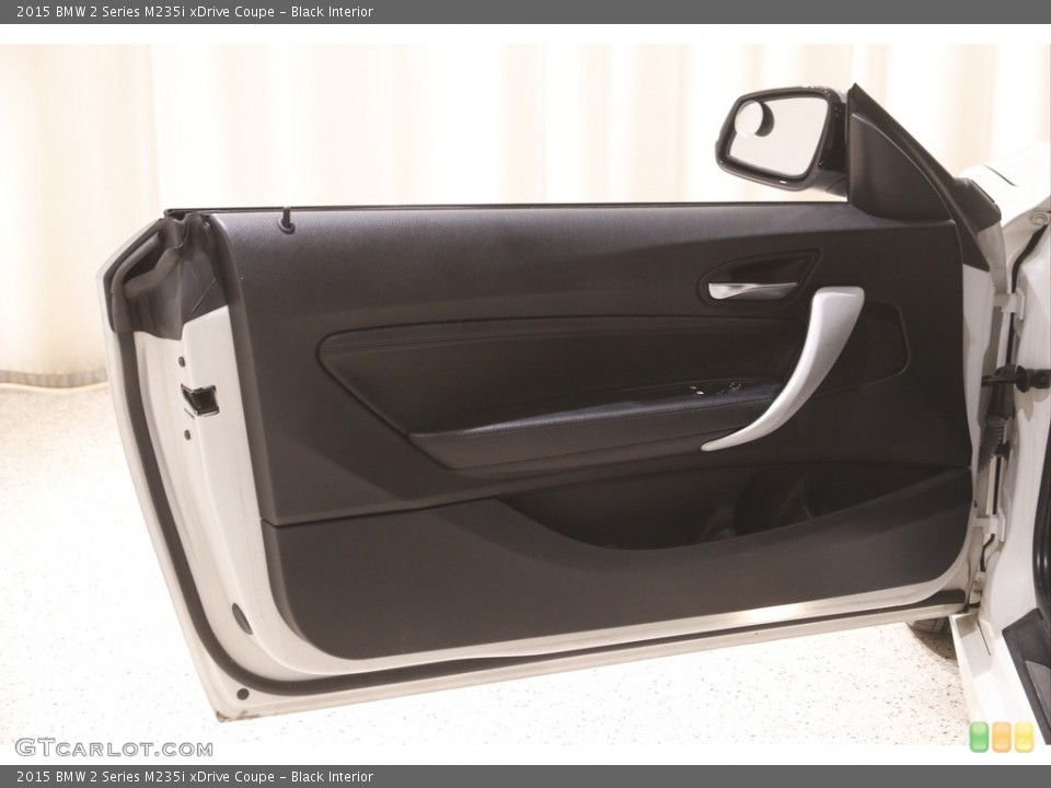 Black Interior Door Panel for the 2015 BMW 2 Series M235i xDrive Coupe #144478798