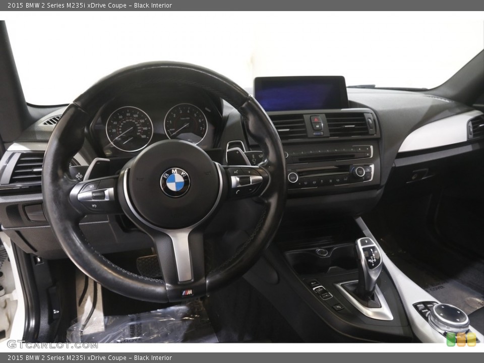Black Interior Dashboard for the 2015 BMW 2 Series M235i xDrive Coupe #144478840