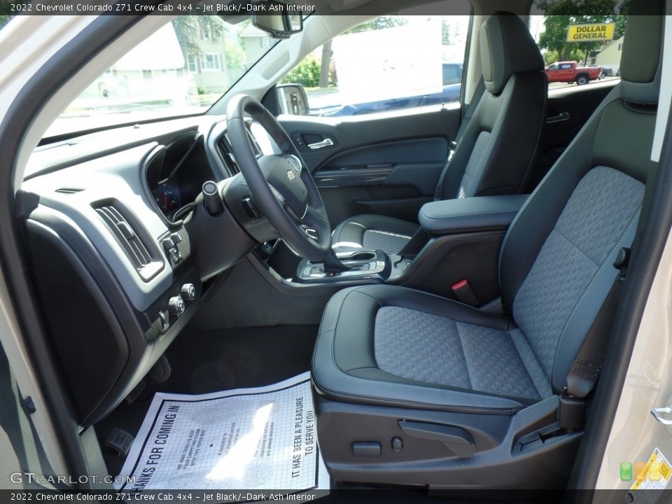 Jet Black/­Dark Ash Interior Photo for the 2022 Chevrolet Colorado Z71 Crew Cab 4x4 #144480148