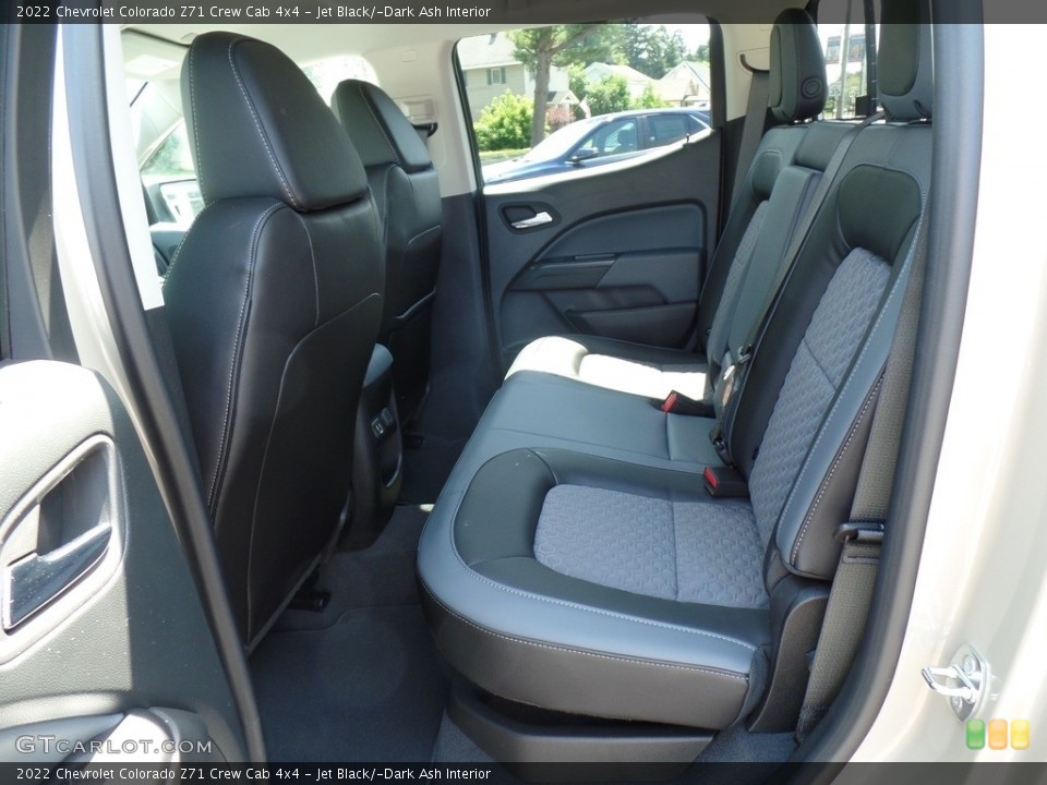 Jet Black/­Dark Ash Interior Rear Seat for the 2022 Chevrolet Colorado Z71 Crew Cab 4x4 #144480592