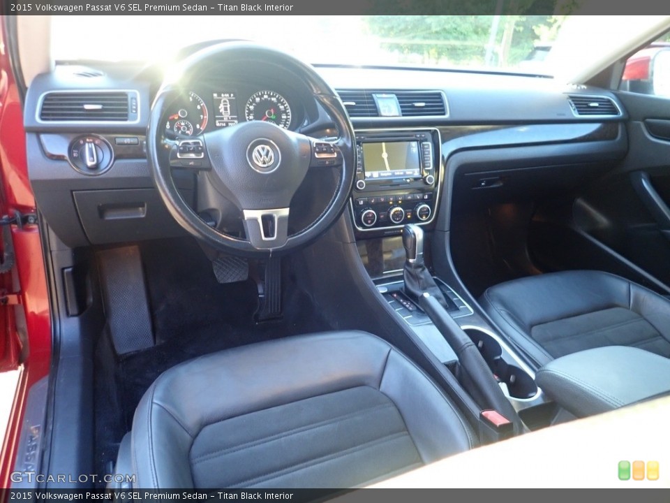 Titan Black 2015 Volkswagen Passat Interiors