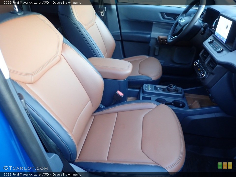 Desert Brown Interior Photo for the 2022 Ford Maverick Lariat AWD #144481957