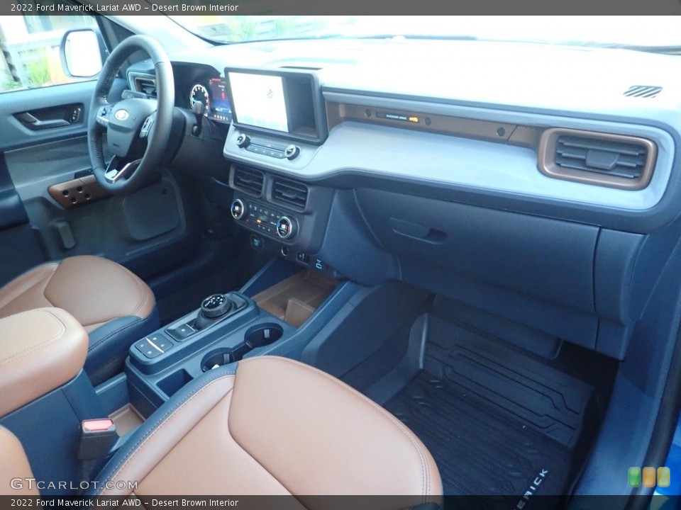 Desert Brown Interior Front Seat for the 2022 Ford Maverick Lariat AWD #144481972