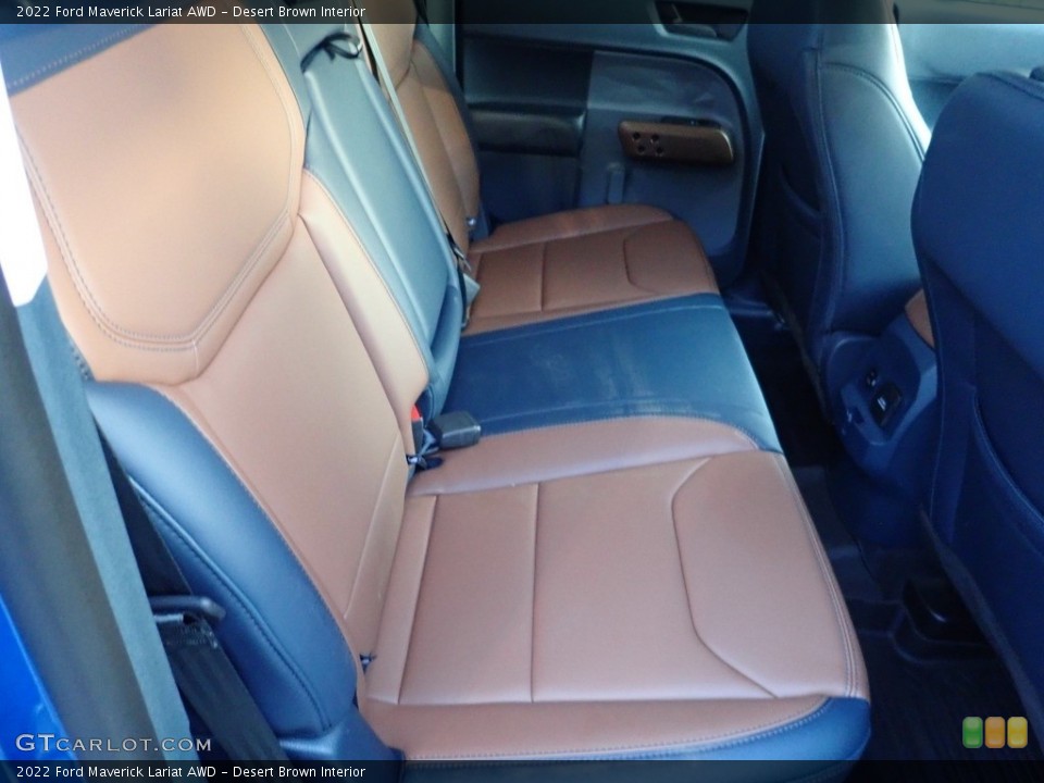 Desert Brown Interior Rear Seat for the 2022 Ford Maverick Lariat AWD #144482062