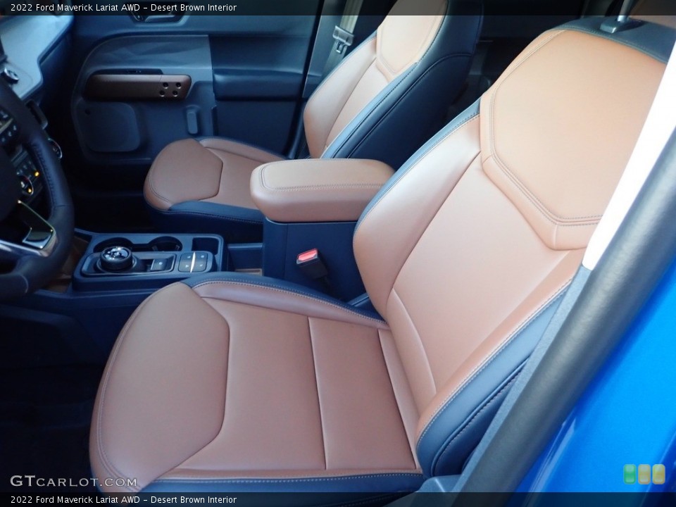 Desert Brown Interior Front Seat for the 2022 Ford Maverick Lariat AWD #144482092