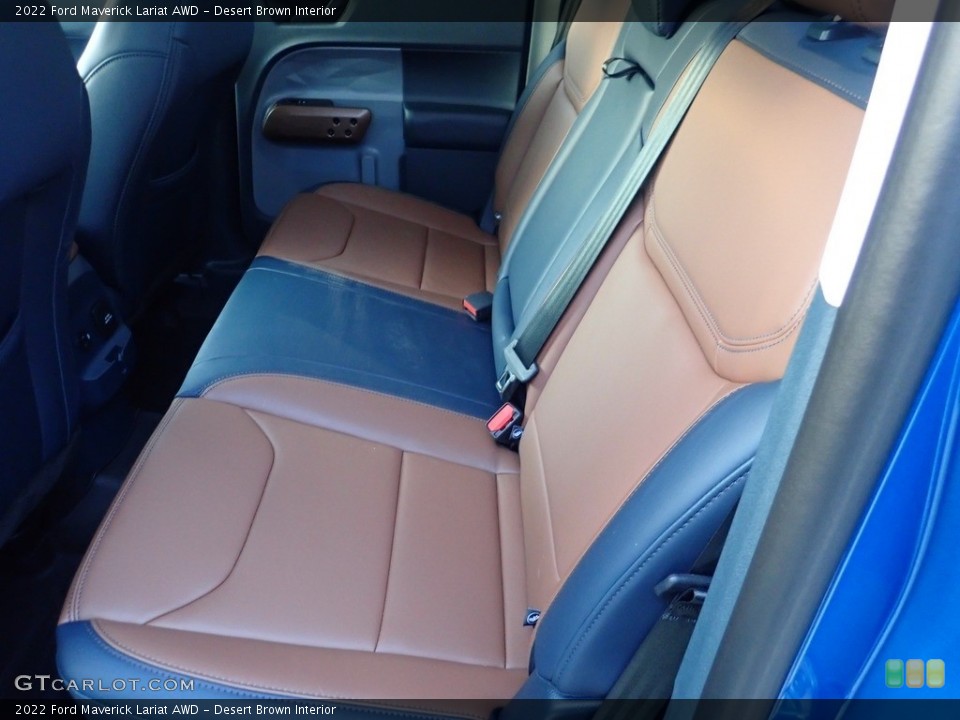 Desert Brown Interior Rear Seat for the 2022 Ford Maverick Lariat AWD #144482113