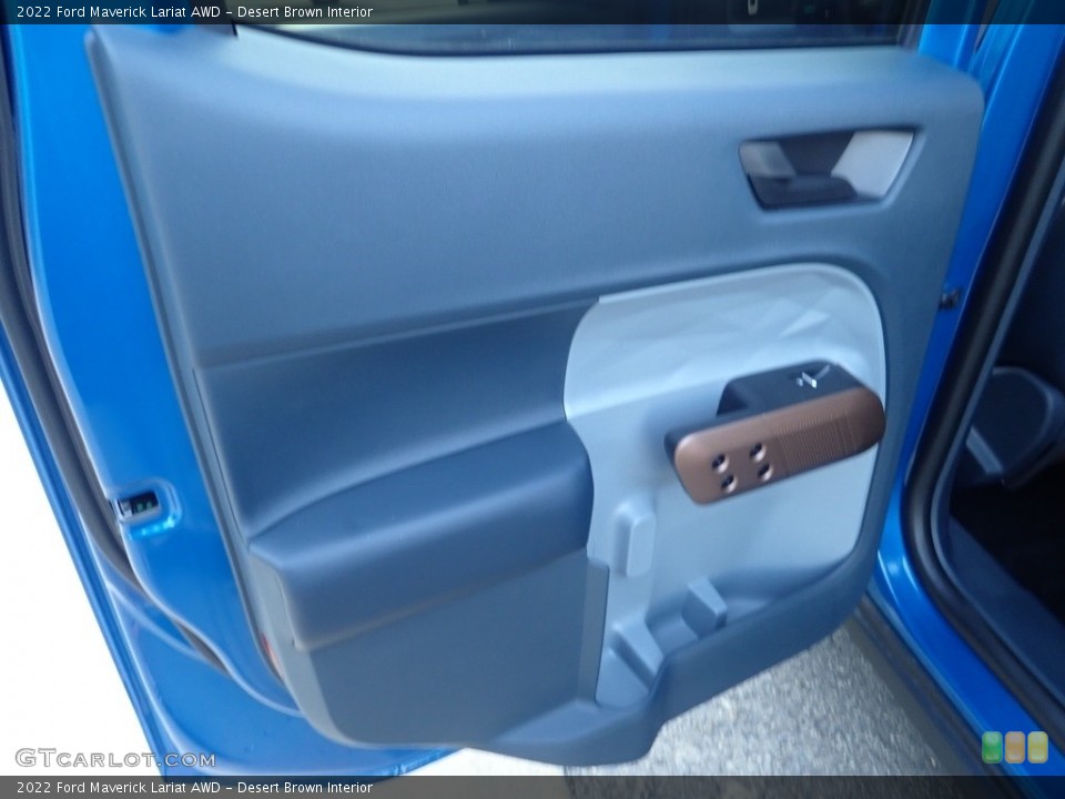 Desert Brown Interior Door Panel for the 2022 Ford Maverick Lariat AWD #144482146