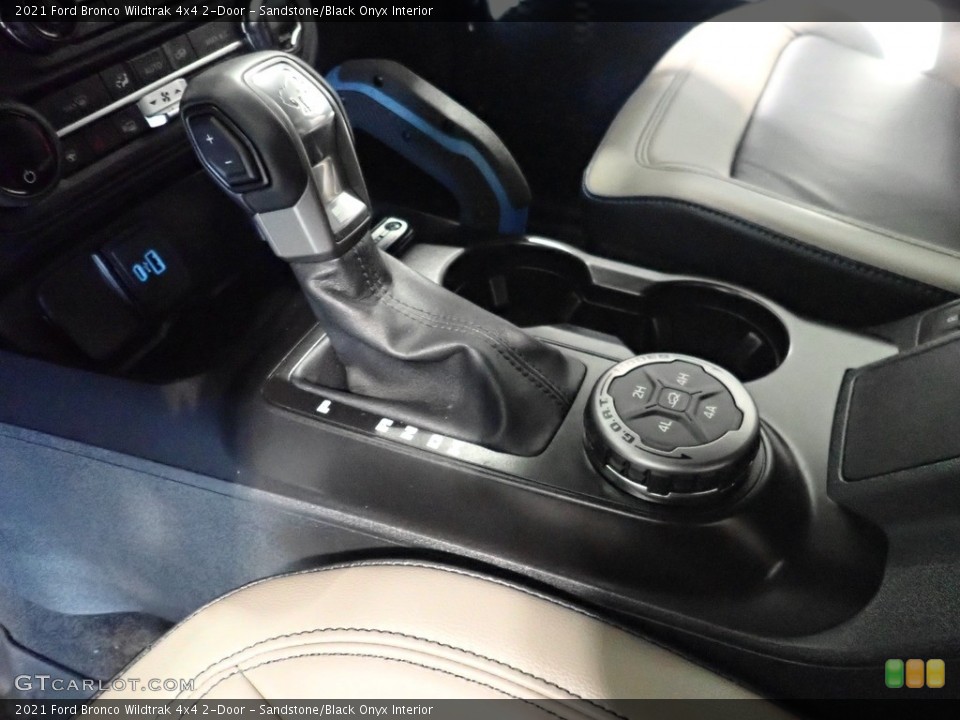 Sandstone/Black Onyx Interior Transmission for the 2021 Ford Bronco Wildtrak 4x4 2-Door #144482752