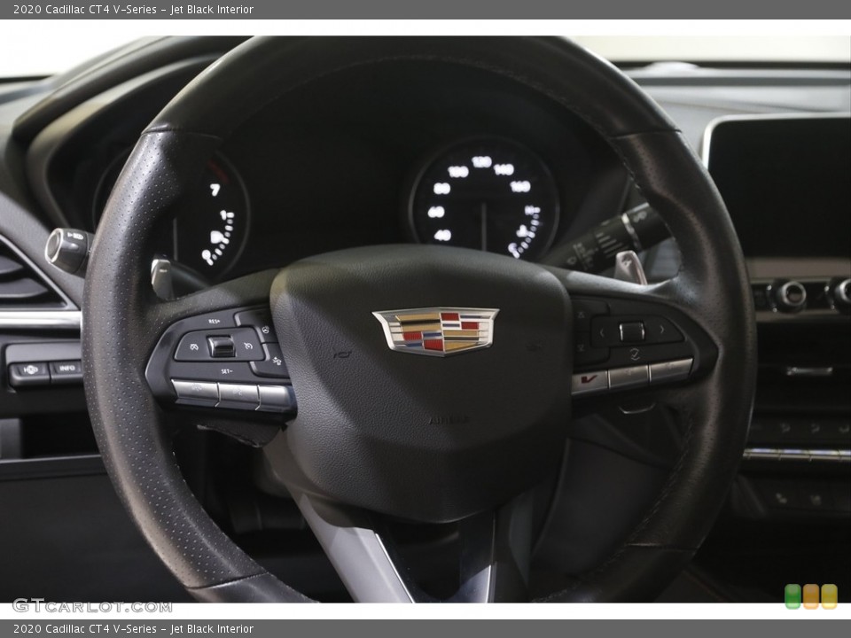 Jet Black Interior Steering Wheel for the 2020 Cadillac CT4 V-Series #144483535