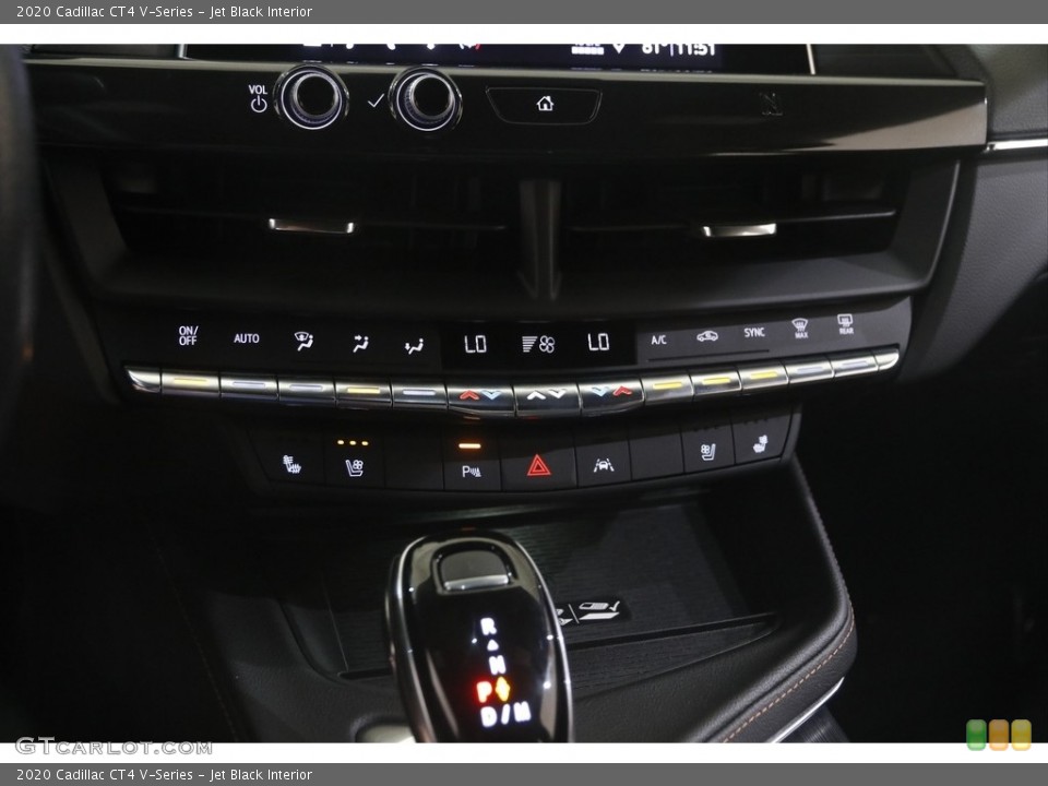 Jet Black Interior Controls for the 2020 Cadillac CT4 V-Series #144483640