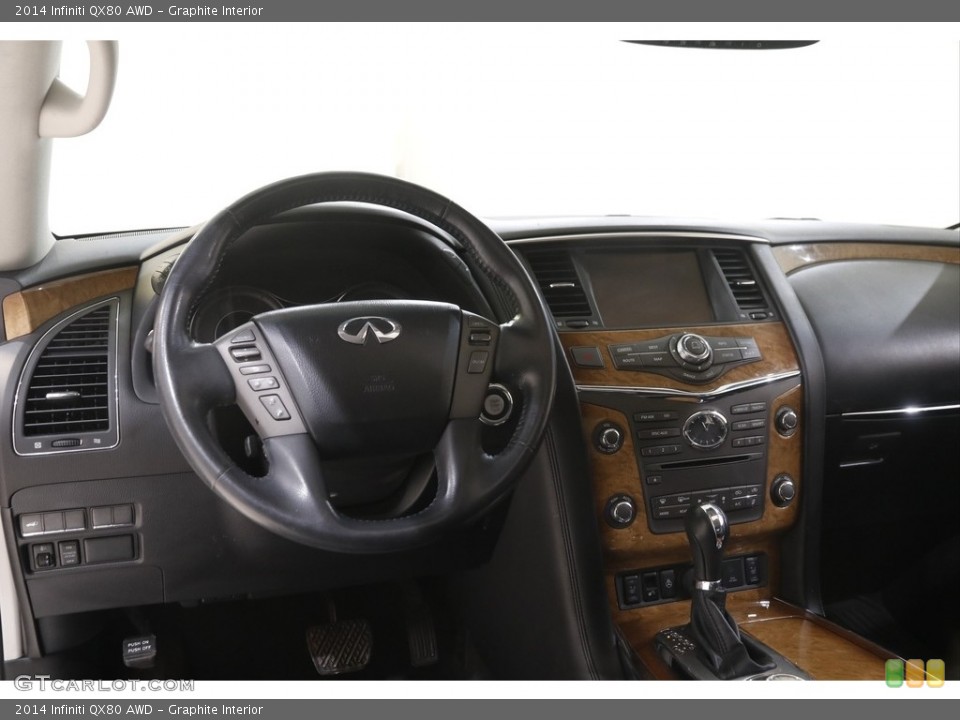 Graphite Interior Dashboard for the 2014 Infiniti QX80 AWD #144483877