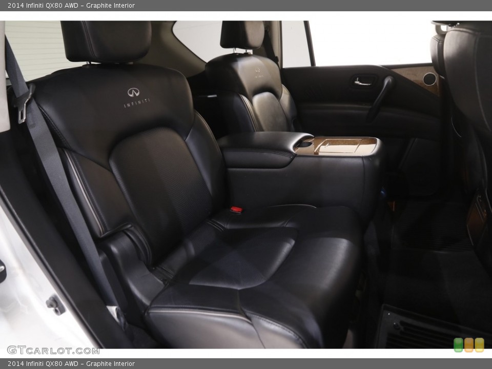 Graphite Interior Rear Seat for the 2014 Infiniti QX80 AWD #144484081