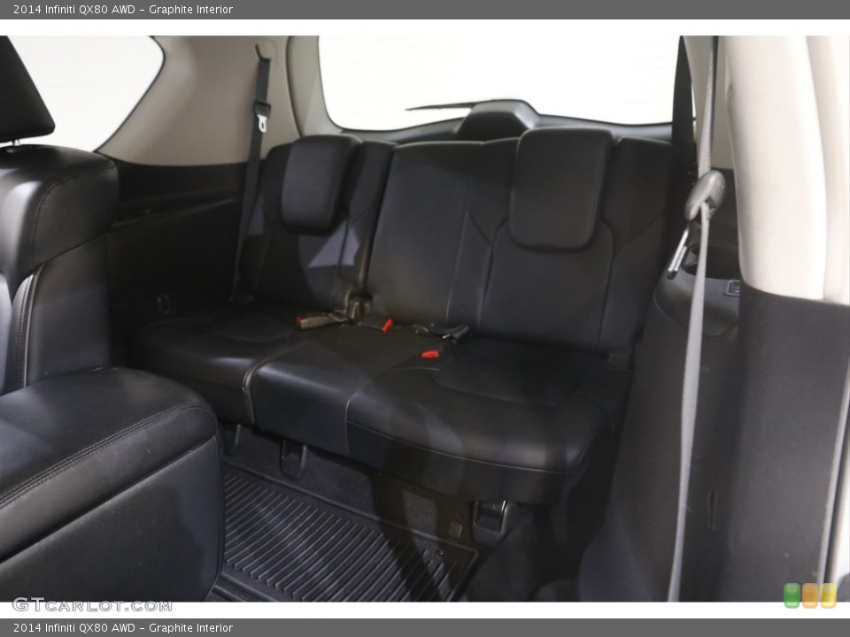Graphite Interior Rear Seat for the 2014 Infiniti QX80 AWD #144484138