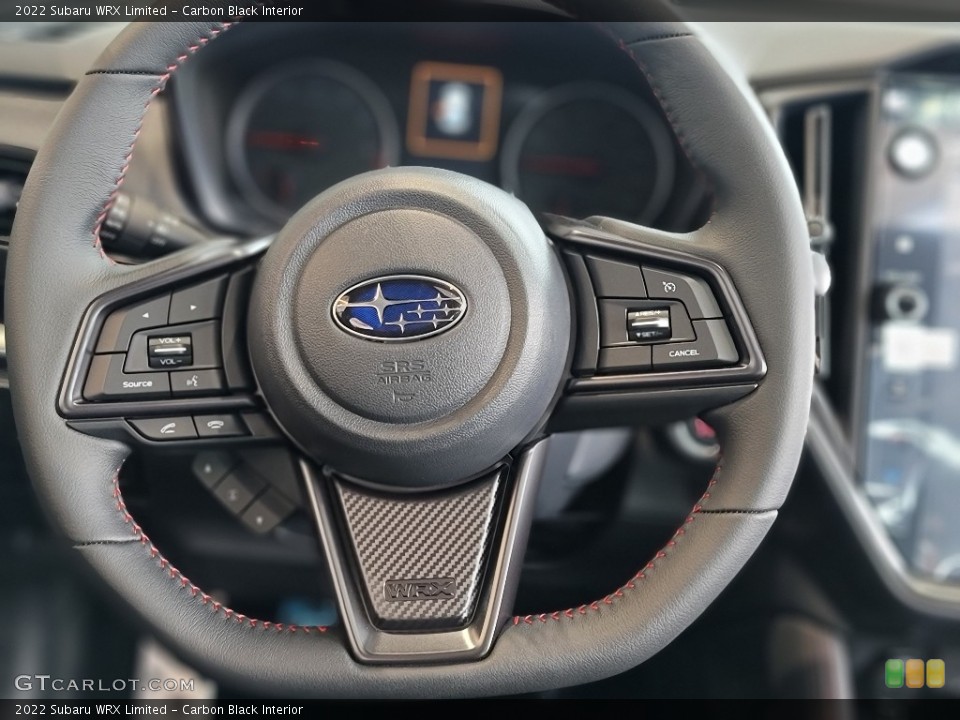 Carbon Black Interior Steering Wheel for the 2022 Subaru WRX Limited #144485922