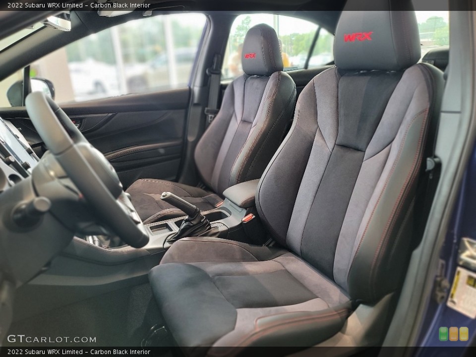 Carbon Black Interior Front Seat for the 2022 Subaru WRX Limited #144486054