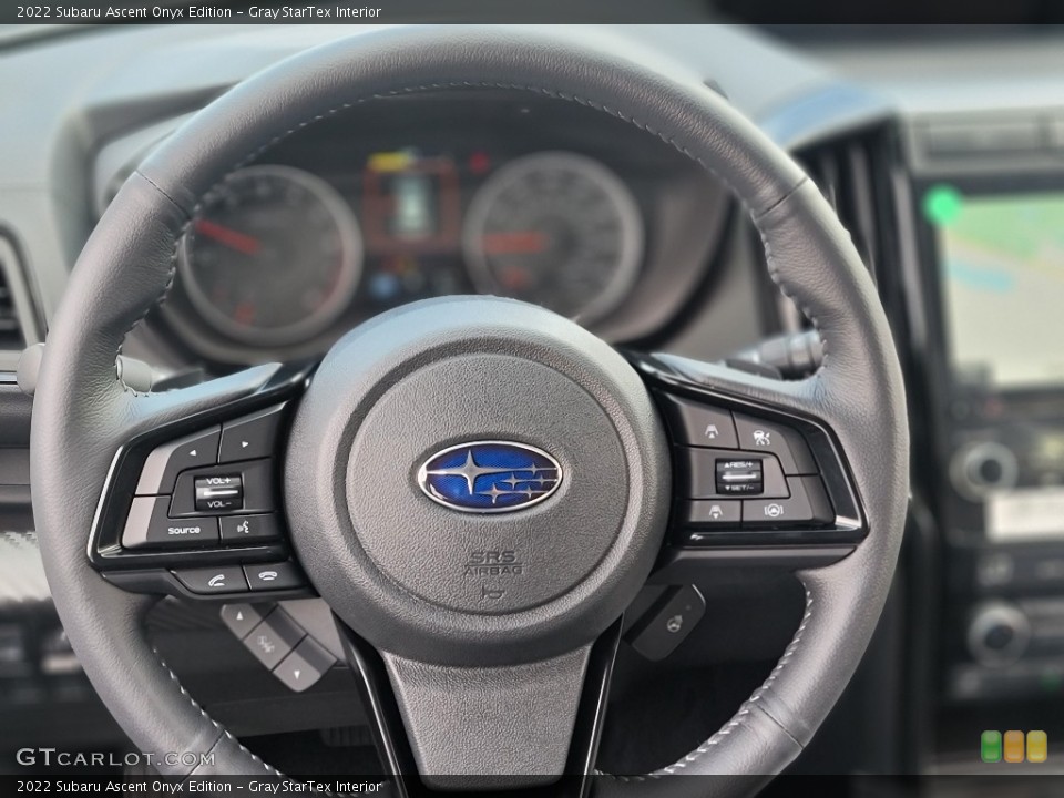 Gray StarTex Interior Steering Wheel for the 2022 Subaru Ascent Onyx Edition #144487239