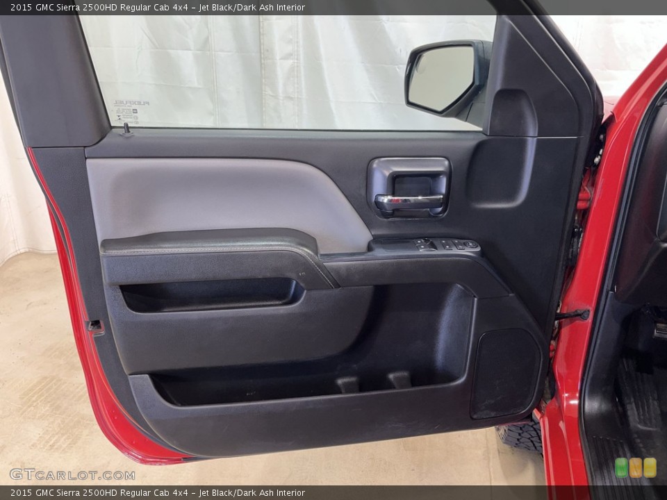 Jet Black/Dark Ash Interior Door Panel for the 2015 GMC Sierra 2500HD Regular Cab 4x4 #144487323