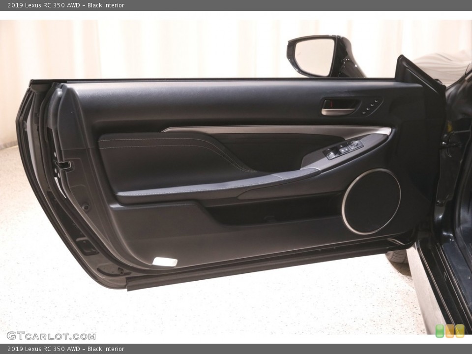 Black Interior Door Panel for the 2019 Lexus RC 350 AWD #144488439