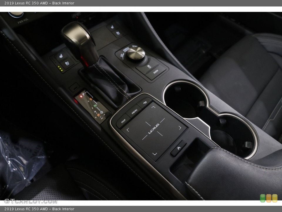 Black Interior Transmission for the 2019 Lexus RC 350 AWD #144488637