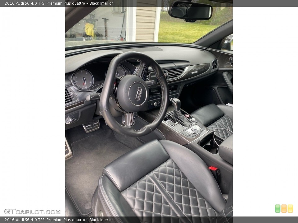 Black Interior Photo for the 2016 Audi S6 4.0 TFSI Premium Plus quattro #144488943